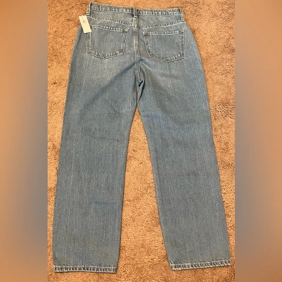 Old Navy • High-Waisted Slouchy Jeans • Size 14 (Girls) - Picture 5 of 5